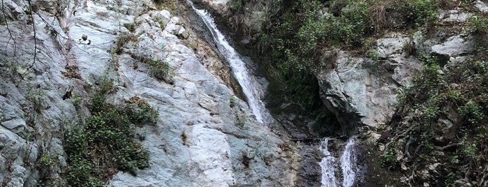 Monrovia Canyon Falls is one of Cali.