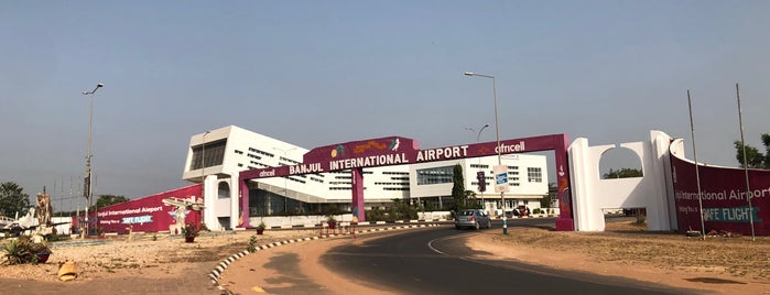 Banjul International Airport (BJL) is one of Locais curtidos por JRA.