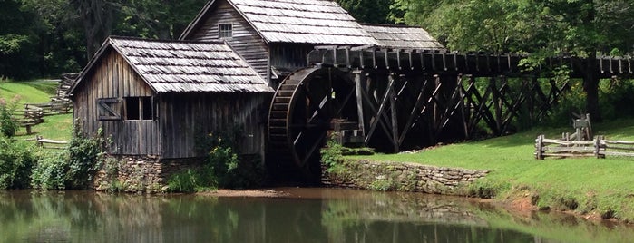 Mabry Mill is one of Blue Ridge Parkway.