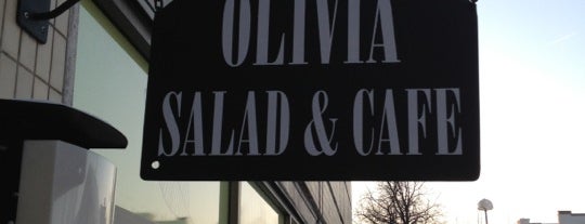 Salad & Café Olivia is one of สถานที่ที่ Mikko ถูกใจ.