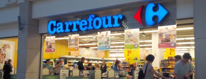 Carrefour is one of Kraków.