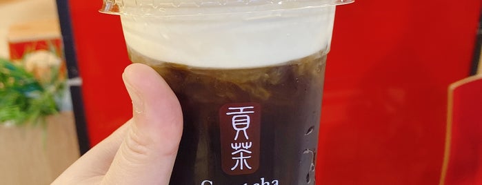 Gong Cha (貢茶) is one of Lugares favoritos de Teresa.