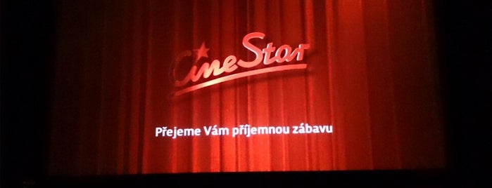CineStar is one of Tempat yang Disimpan Daniel.