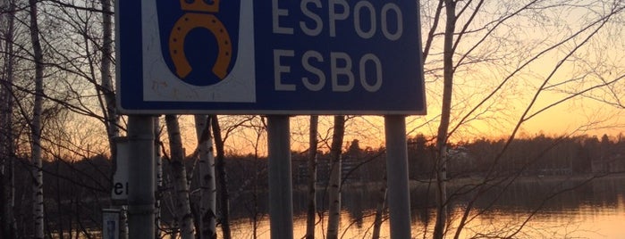 Espoo is one of Helsinki.