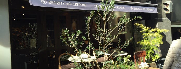 Breizh Café Crêperie is one of Tokyo 2015 September Edition.