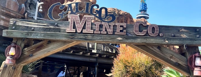 Calico Mine Ride is one of Dark Rides And Fun Houses.