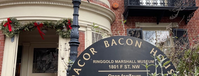 DACOR Bacon House is one of DC.