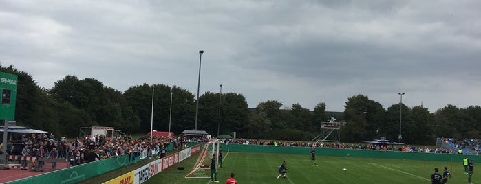 Manfred-Werner-Stadion (ETSV Weiche) is one of Urlaub.
