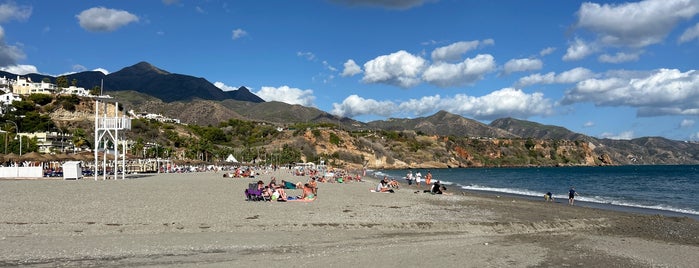 Playa Burriana is one of Nerja.