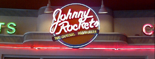 Johnny Rockets is one of Locais curtidos por G.