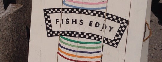 Fishs Eddy is one of Places to Take Your NYC Guests.