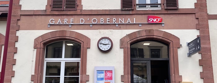 Gare SNCF d'Obernai is one of Colmar sarapp yolu.