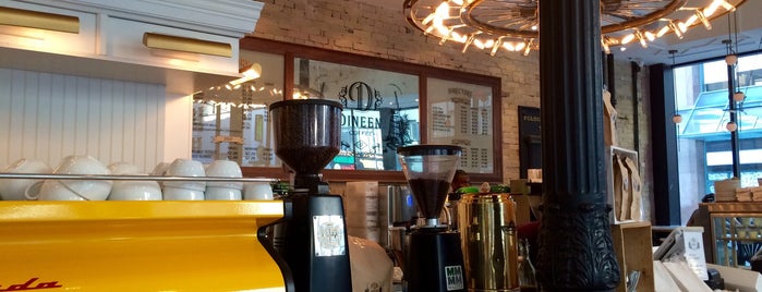 Dineen Coffee is one of Toronto Coffee Work Spots.