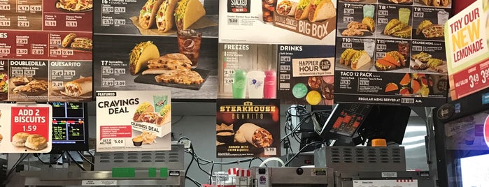 Taco Bell is one of Guillermo 님이 좋아한 장소.