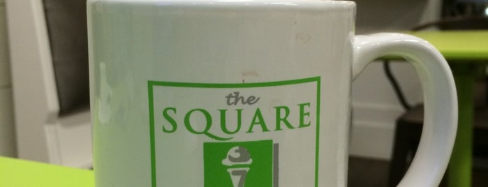 The Square Creamery is one of Good Places for a Quick Casual Meeting.