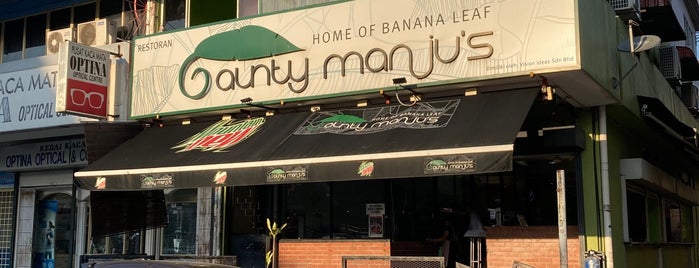 Aunty Manju's is one of Kuala Lumpur.