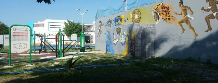 Unidad Deportiva Maderas is one of Tempat yang Disukai Rajuu.