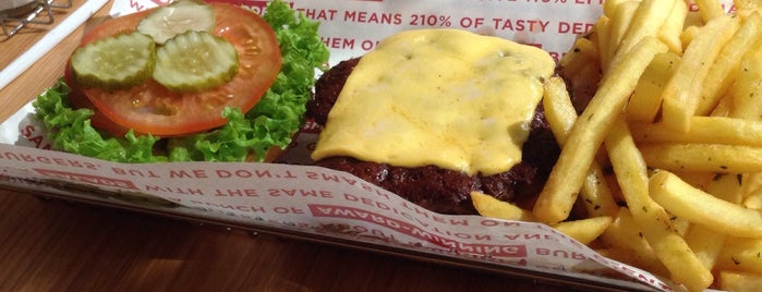 Smash Burger is one of ­⠀Rahaf’s Liked Places.
