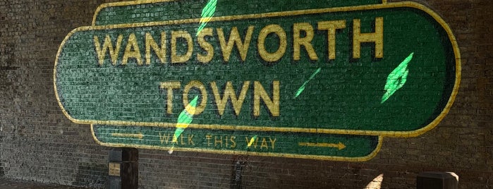 Wandsworth Town Railway Station (WNT) is one of Stations - NR London used.