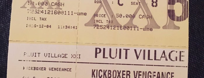 Pluit Village XXI is one of Movie Theater.