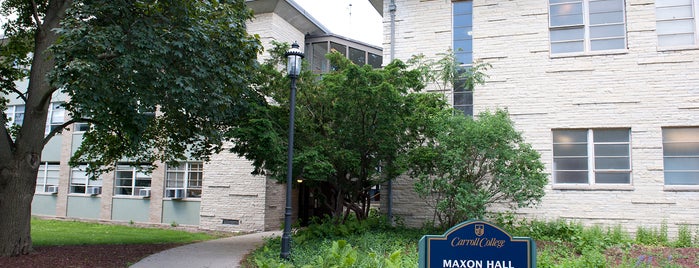Carroll University - Maxon Hall is one of school!.