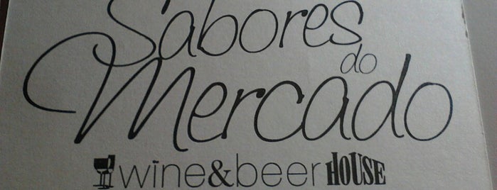Wine&Beer House Sabores do Mercado is one of Bars & Tascas.
