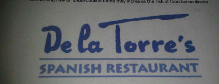 De La Torre's Spanish Restaurant is one of สถานที่ที่ Tracy ถูกใจ.