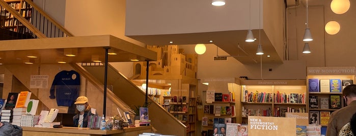 McNally Jackson Books is one of NYC/Brooklyn Musts.