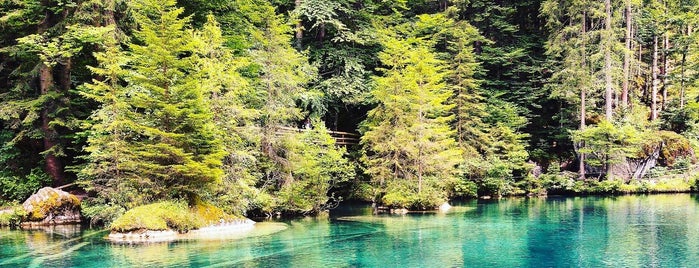Blausee-Mitholz is one of Interlaken.