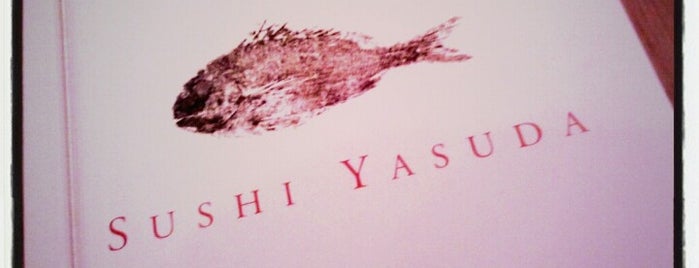 Sushi Yasuda is one of midtown east.