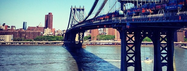 Manhattan Bridge is one of NYC.
