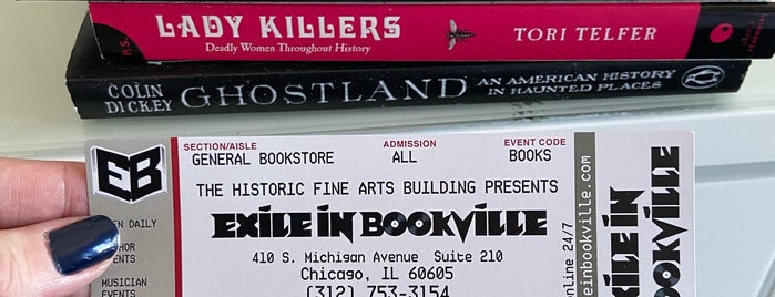 Exile in Bookville is one of Chicago.