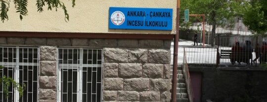 İncesu İlkokulu is one of Çankaya'daki Okullar.