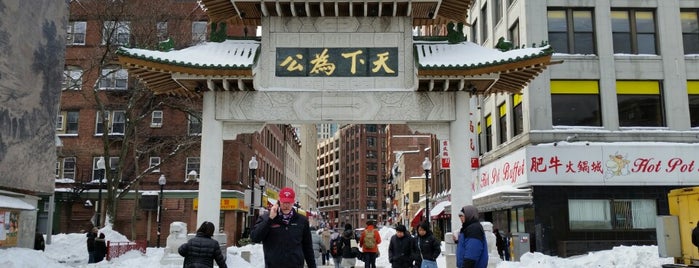 Chinatown is one of Boston.