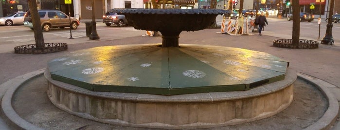 Nelson Algren Fountain is one of AO Chicago.