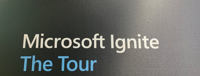 Microsoft Ignite | The Tour is one of Traveling Times.
