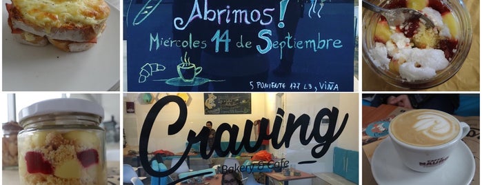Craving Bakery & Cafe is one of Lugares favoritos de Andres Fernando.