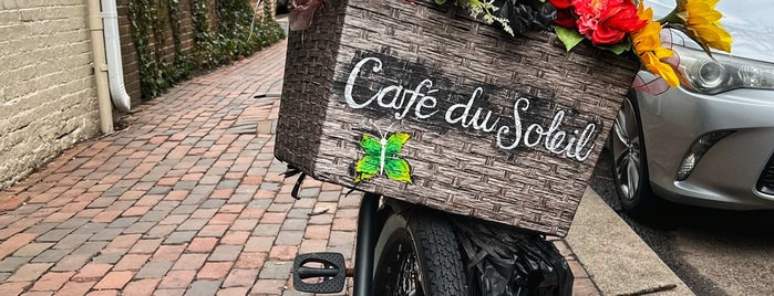 Cafe Du Soleil is one of D.C..