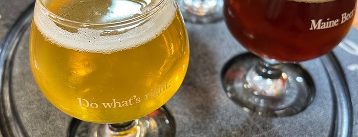 Maine Beer Company is one of New England Spots.