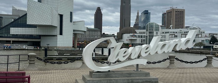 Cleveland Script Sign is one of CLE - DET.