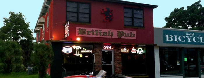 The British Pub is one of My St. Augustine Favorites.