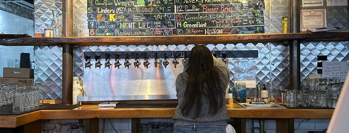Greenpoint Beer and Ale Co. is one of NYC Bars with Alcohol-Free Options.