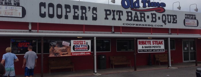 Cooper's Old Time Pit Bar-B-Que is one of Best places in New Braunfels, Texas.