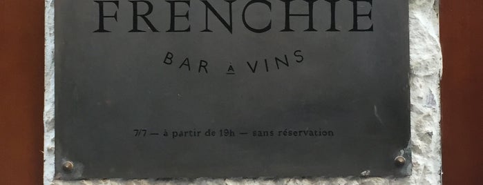 Frenchie is one of Guillaume's short list for fine dining.