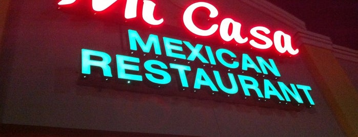 Mi Casa Mexican Restaurant is one of สถานที่ที่ Bev ถูกใจ.
