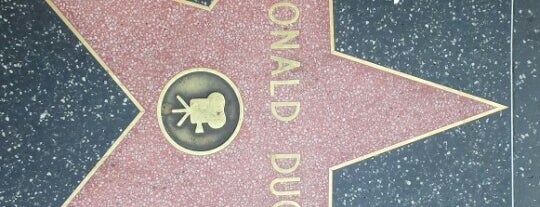 Hollywood Walk of Fame is one of Lieux qui ont plu à D..