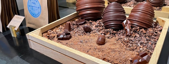 Le Chocolat Alain Ducasse is one of Paris Cro.