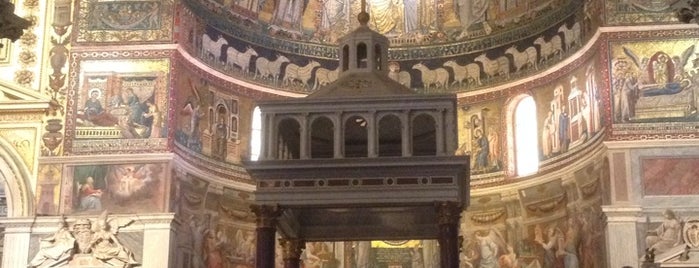 Basilica di Santa Maria in Trastevere is one of Rome for friends.