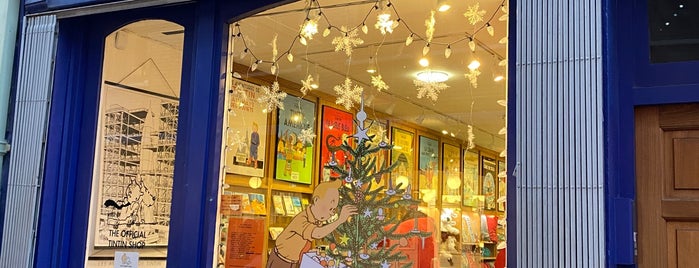 The Tintin Shop is one of UK to-do list.