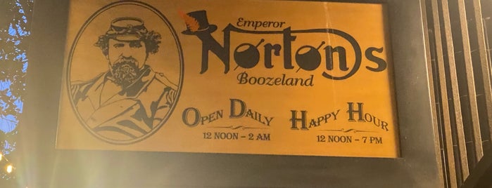 Emperor Norton's Boozeland is one of When I'm in San Fran.